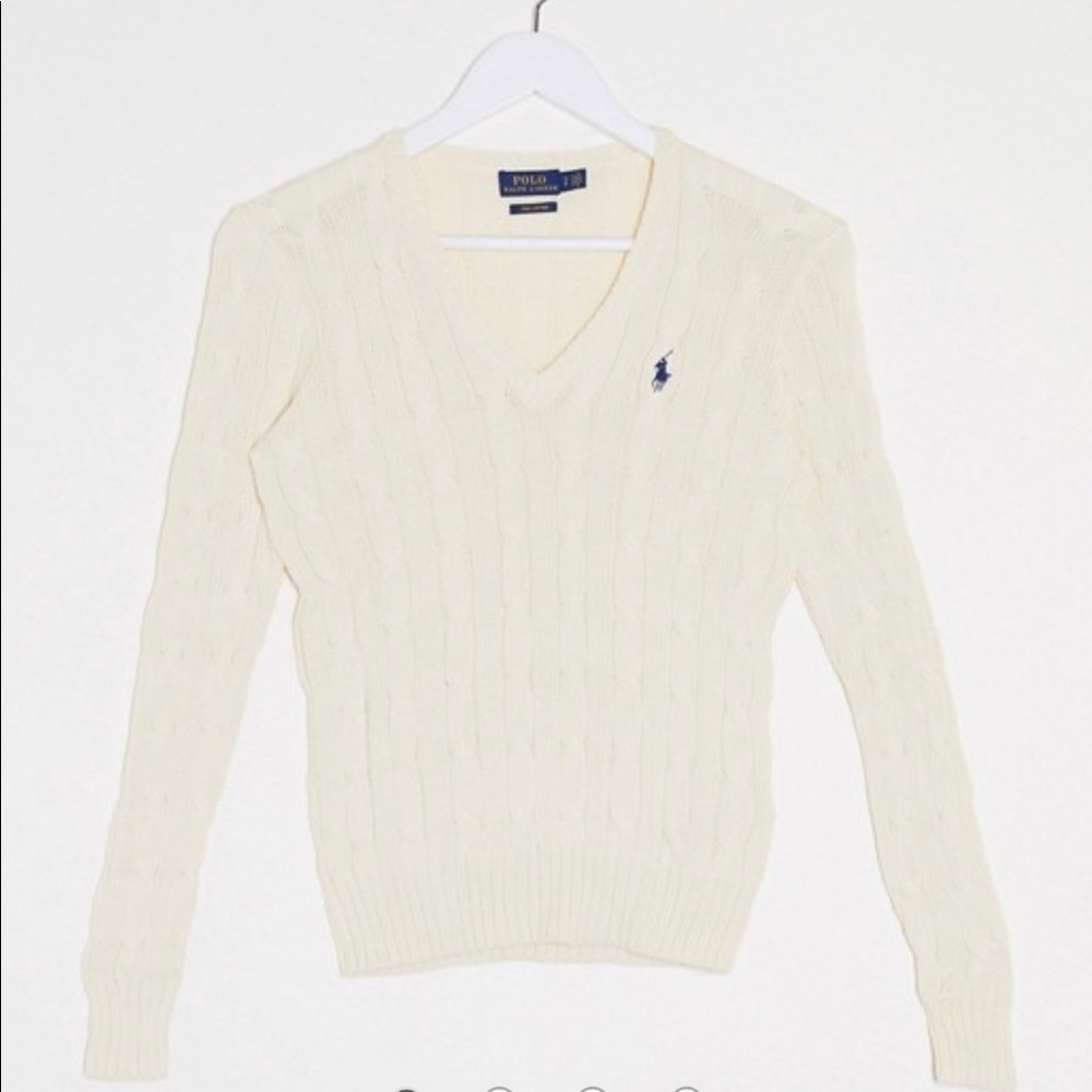Polo Ralph Lauren sport size small white/ ivory